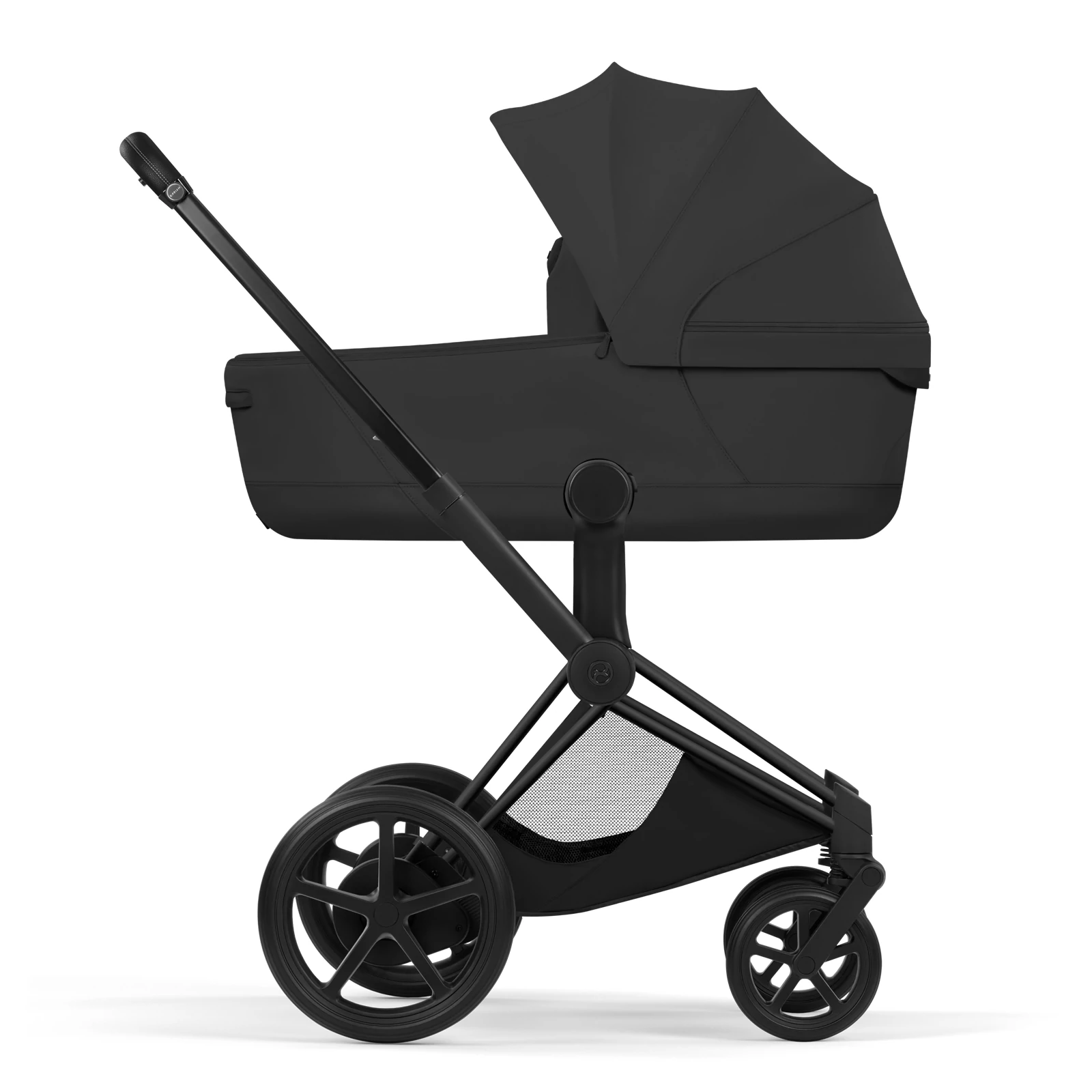 Cybex e-Priam 5.0 - wózek 2w1 | Sepia Black - Matt Black (Style)