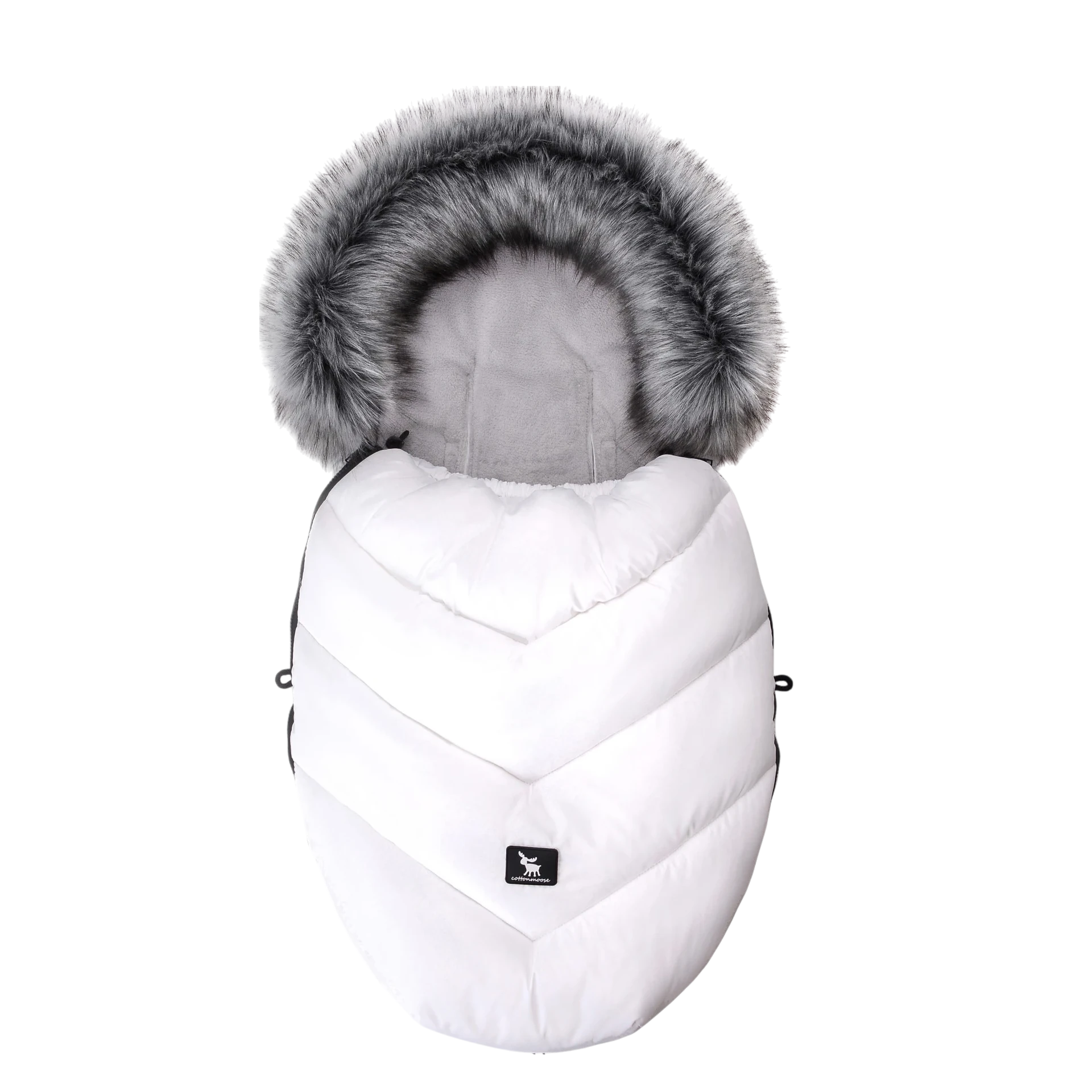 Śpiworek Cottonmoose Mini Moose | White