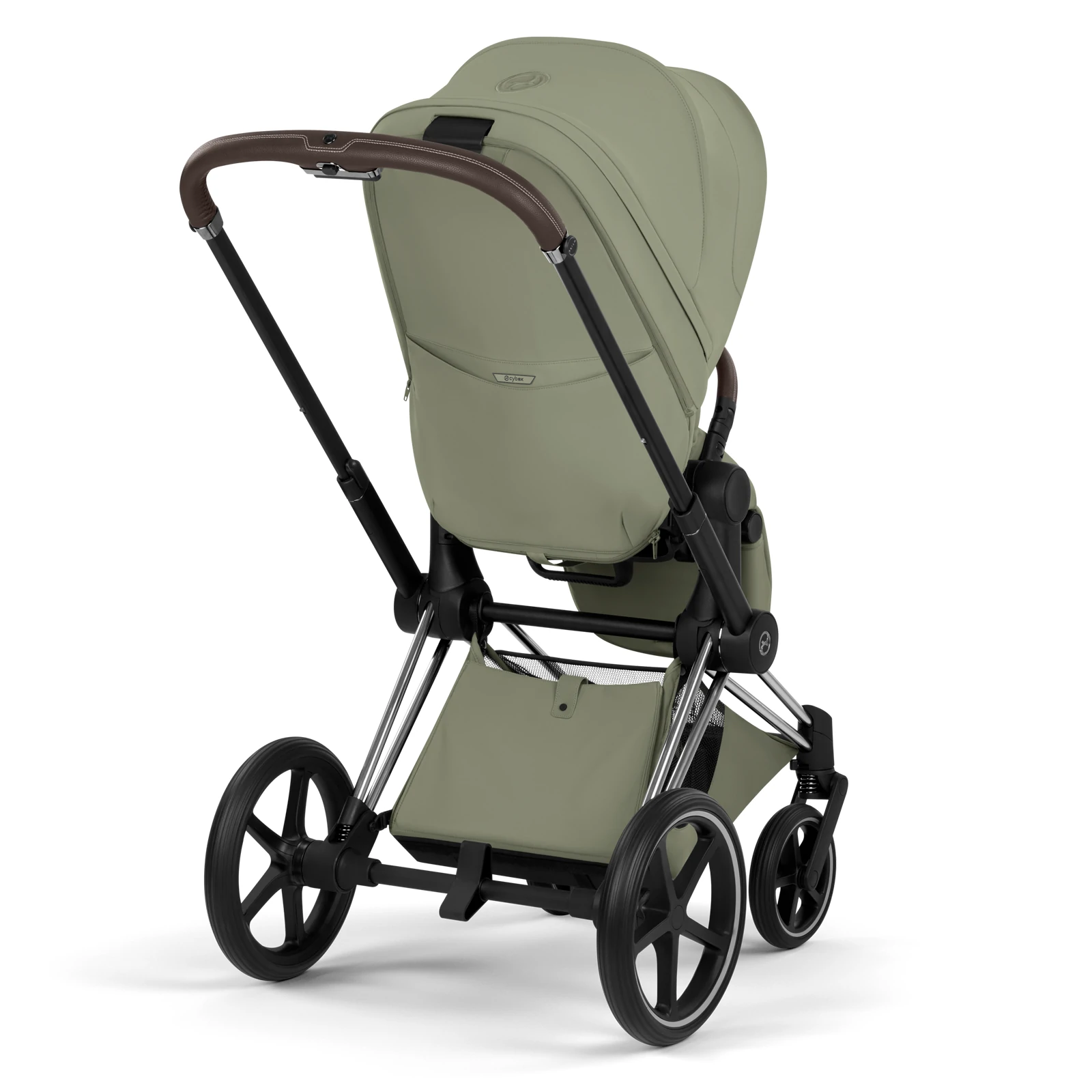 Cybex Priam 5.0 - wózek 4w1 | Sage Green - Chrome (Style)
