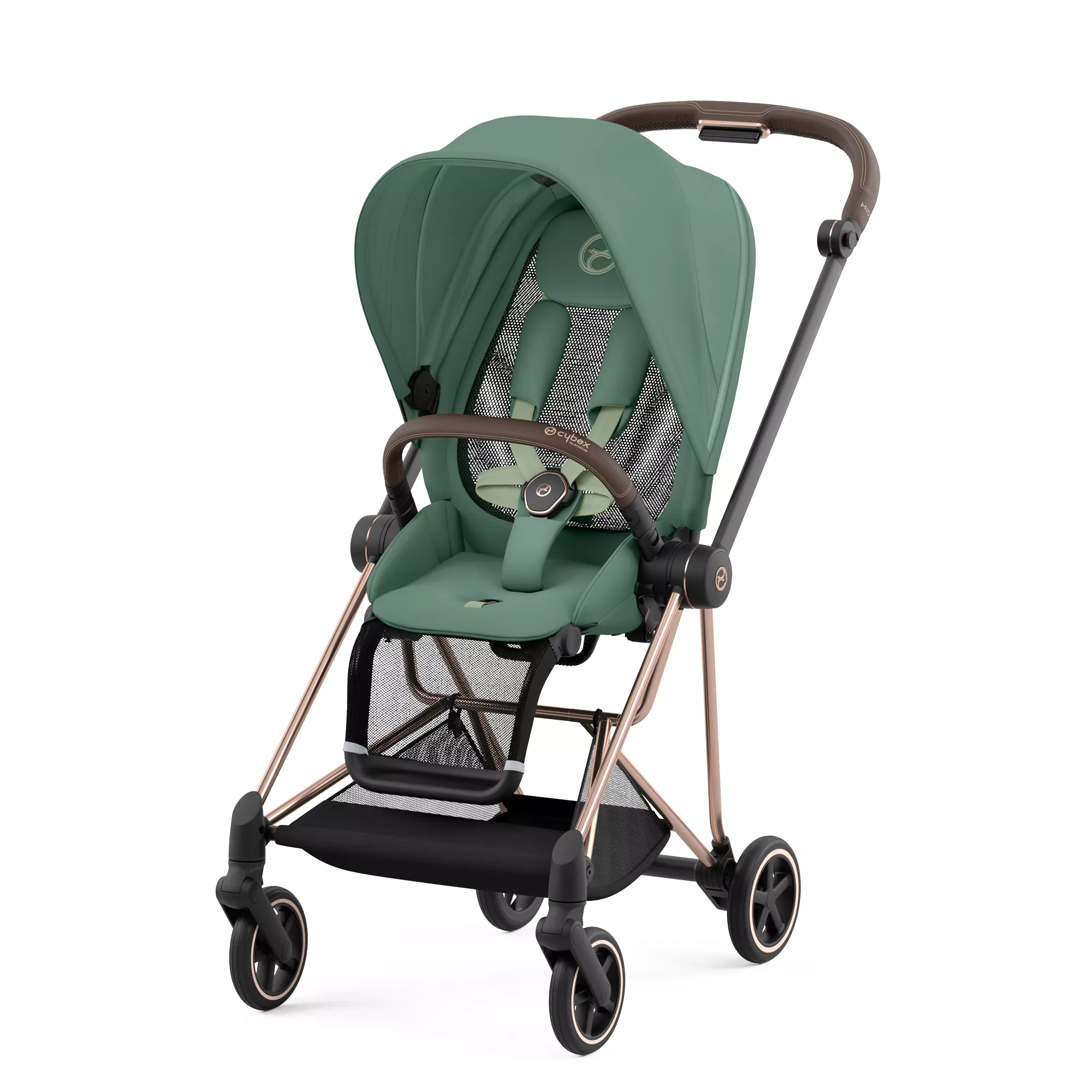 Cybex Mios 3.0 | Leaf Green (Rosegold Frame)