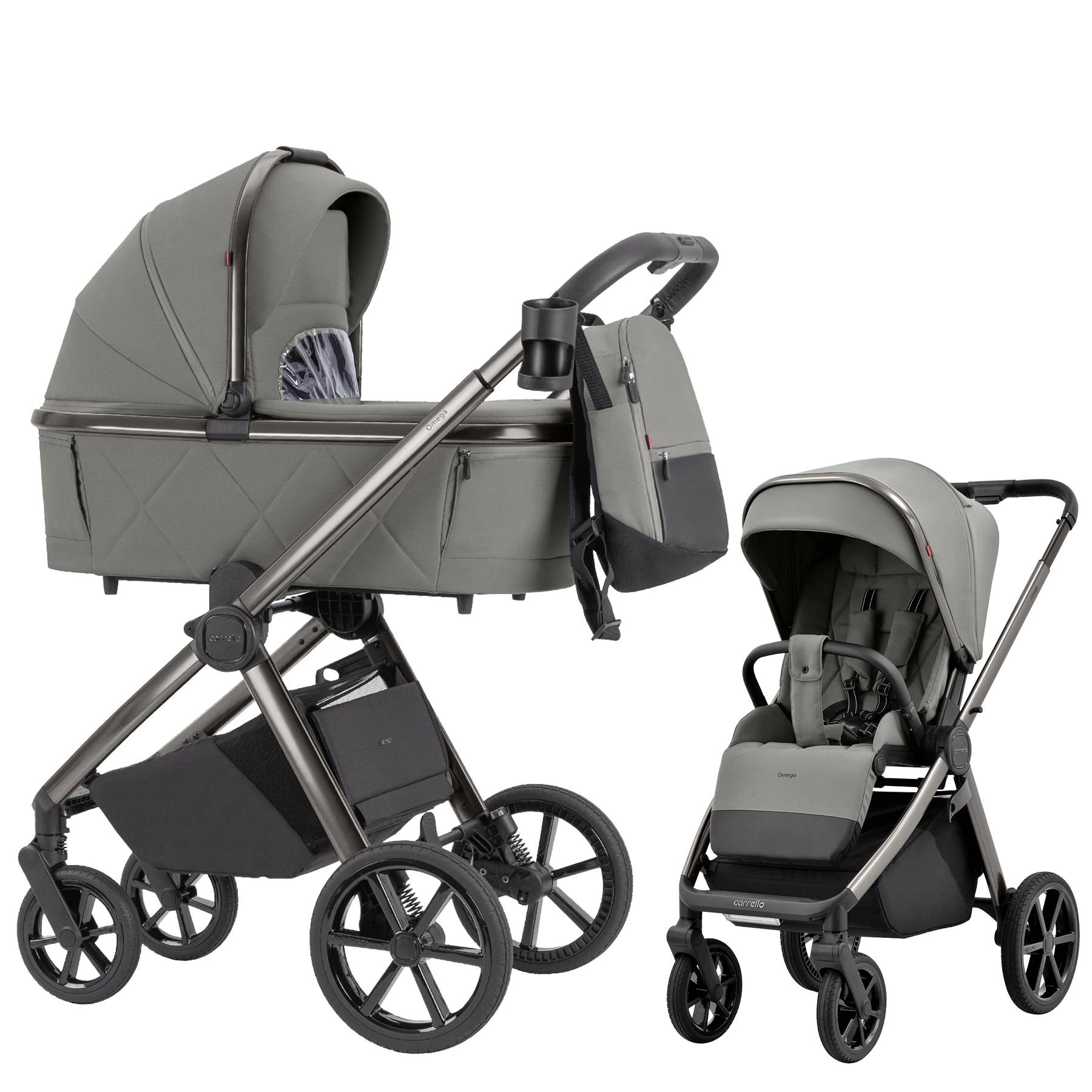 Carrello Omega - 2w1 | Superb Grey