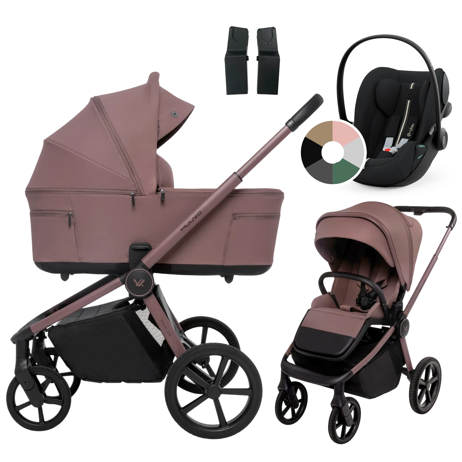 Muuvo Fold + Cybex Cloud G3 i-Size + GRATIS - 3w1 | Cocoa